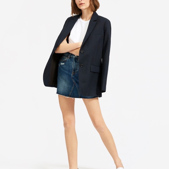 Everlane | The Reconstructed Denim Skirt - Picture 6 of 8